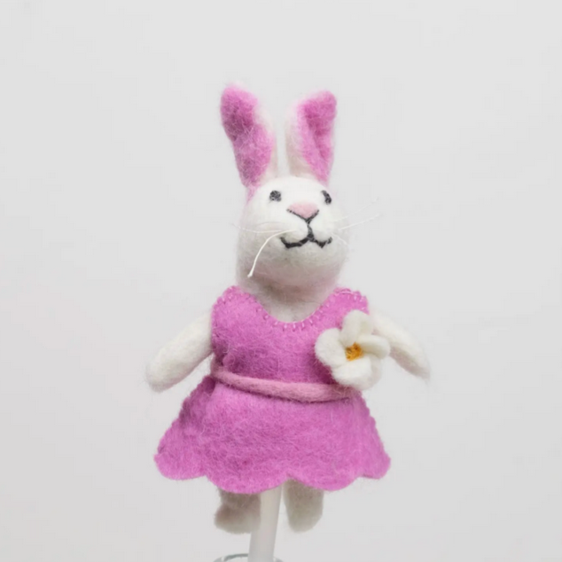 Felt Bunny Finger Puppets