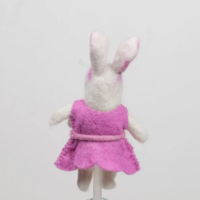 Felt Bunny Finger Puppets