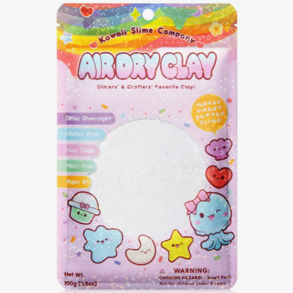 Air Dry Clay -many colors (4-12yrs)