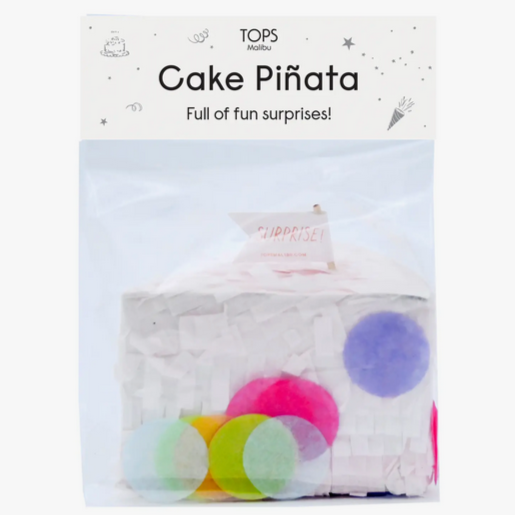 Cake Slice Piñata in A Bag