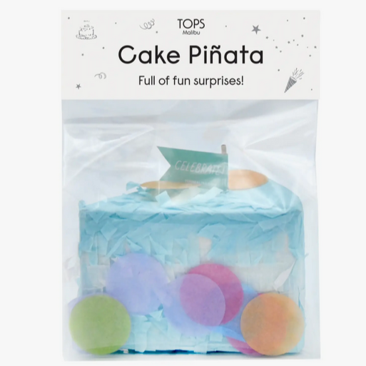 Cake Slice Piñata in A Bag
