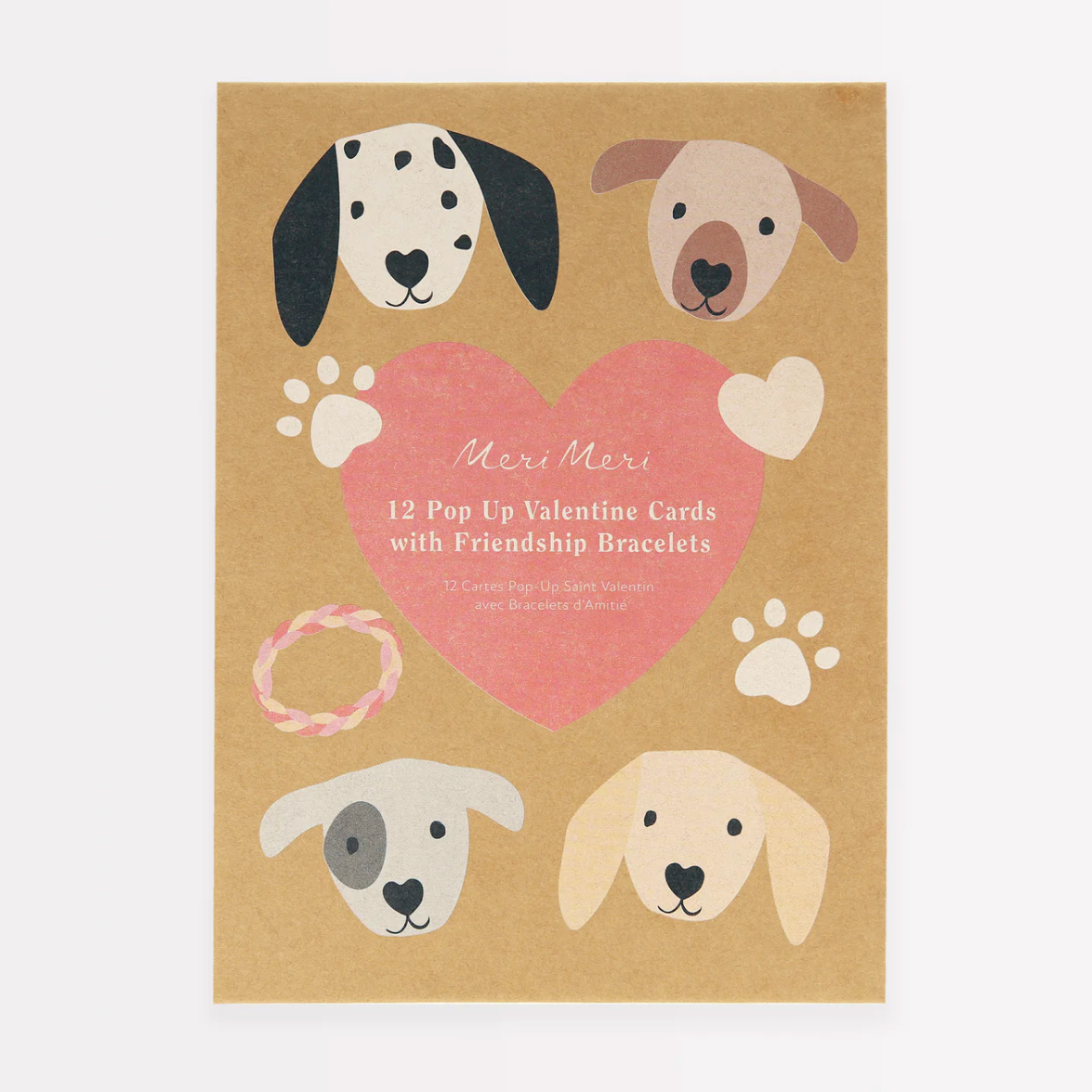 Dog Valentine Cards (pk12)