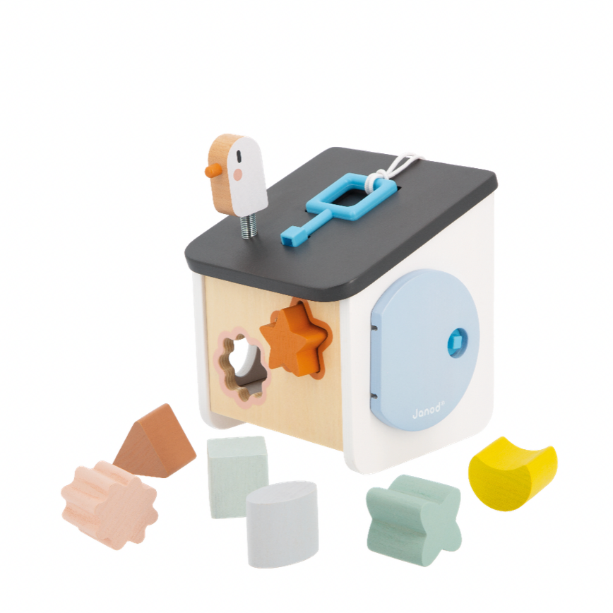 Sweet Cocoon -Bird House Shape Sorter