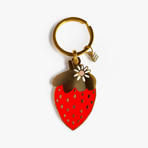 La Fresa Keychain -Carolyn Suzuki