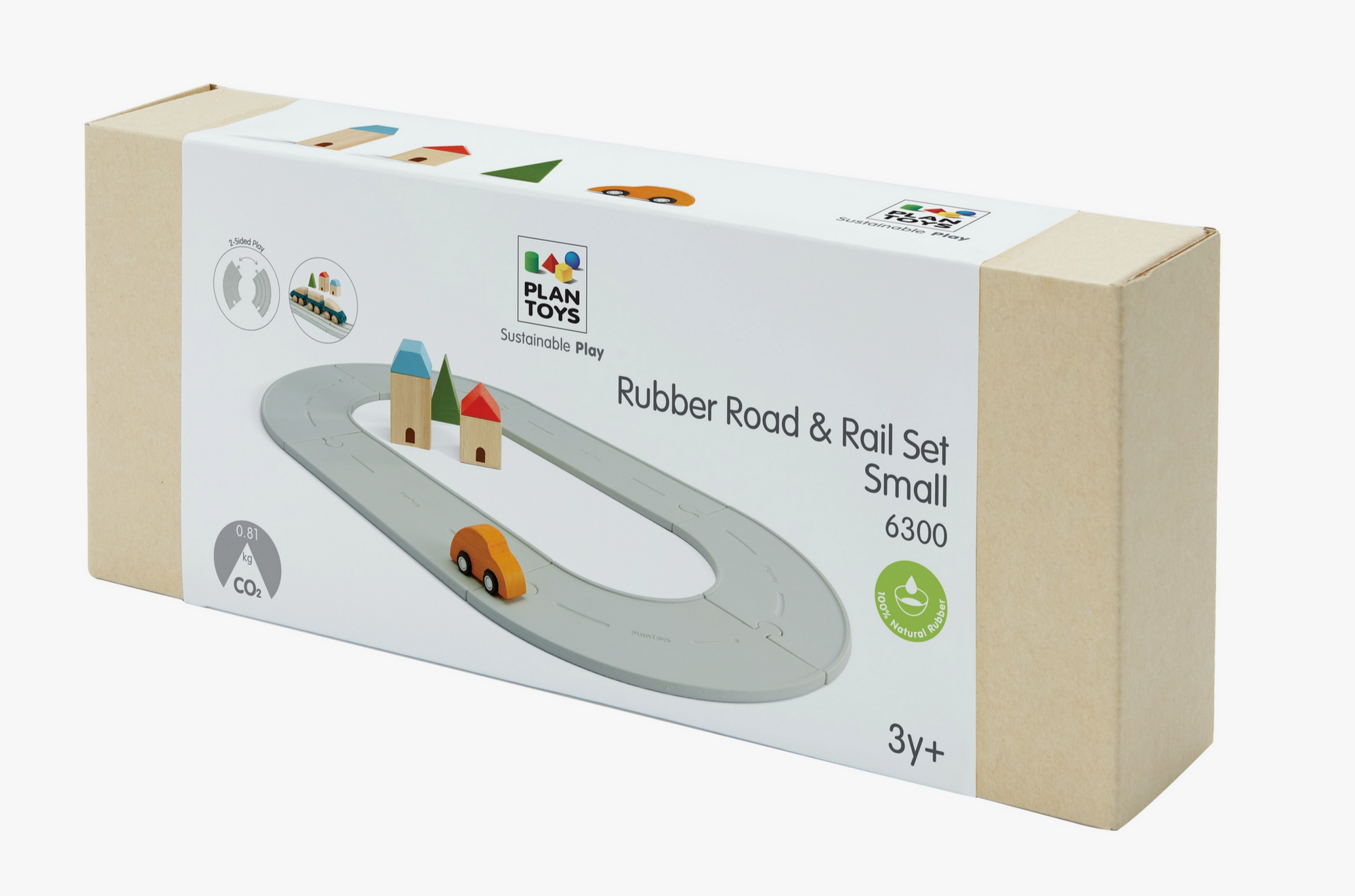 Rubber Road & Rail Set - Small