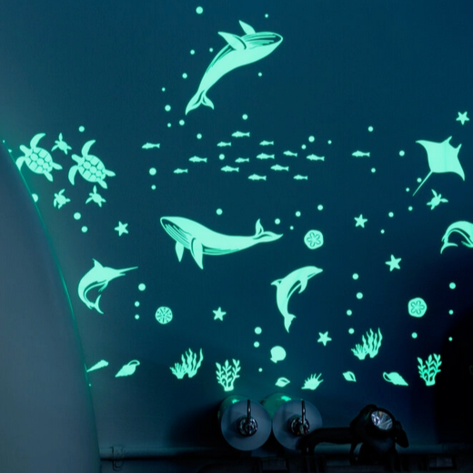 Sea Animals -glow stickers