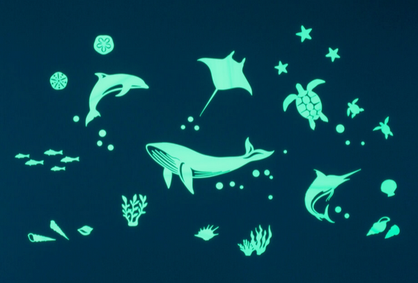 Sea Animals -glow stickers