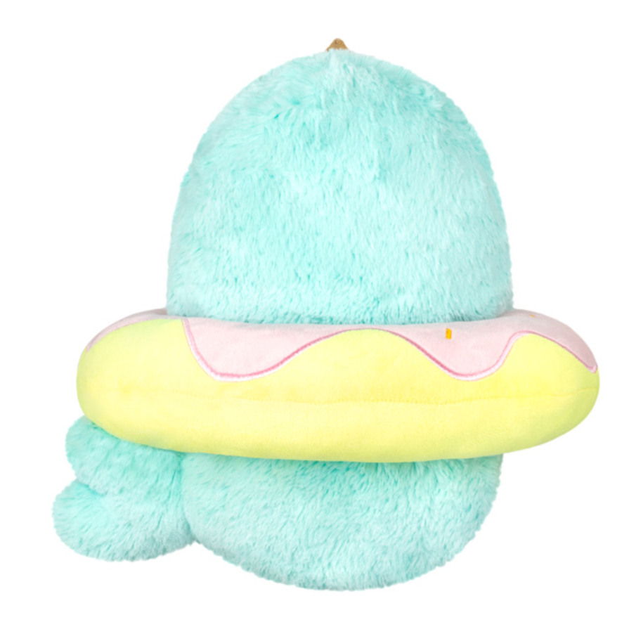 Mini Squishable Sparkles the Narwhal in Donut