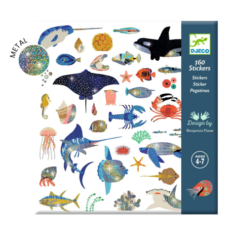 Ocean Sticker Sheets (4-7yrs)