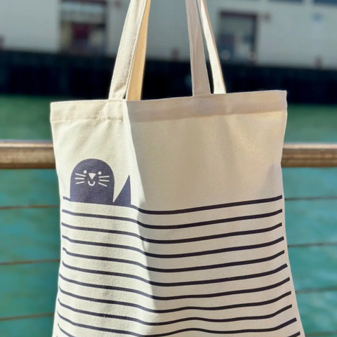 "Seal of Approval" Canvas Tote Bag