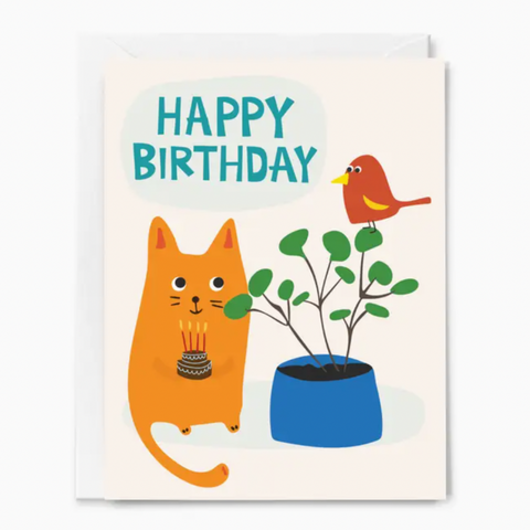 Happy Birthday Cat Love -birthday