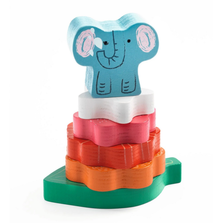 Puzz & Stack Happy  Wooden Puzzle
