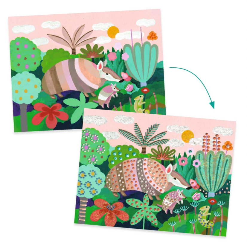 Tropical Forest 3D  Painting Activity (7-12yrs)