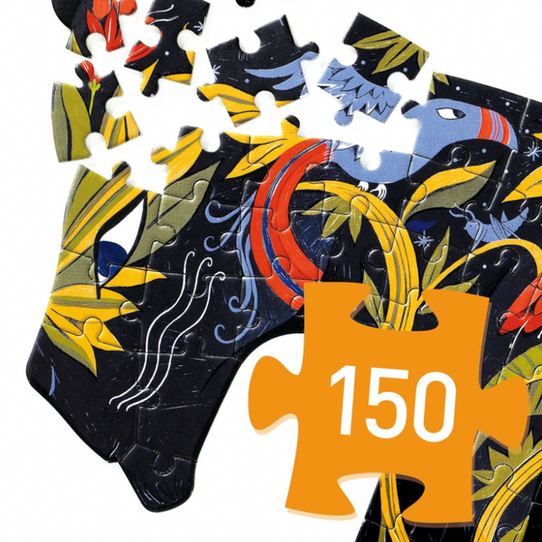 Panther Puzz'Art  Shaped Jigsaw Puzzle -150pcs -6yrs+