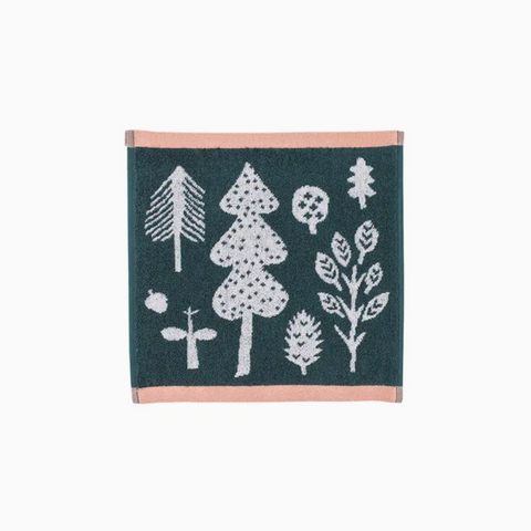 Forest Face Towel ( Wash Cloth) -Donna Wilson