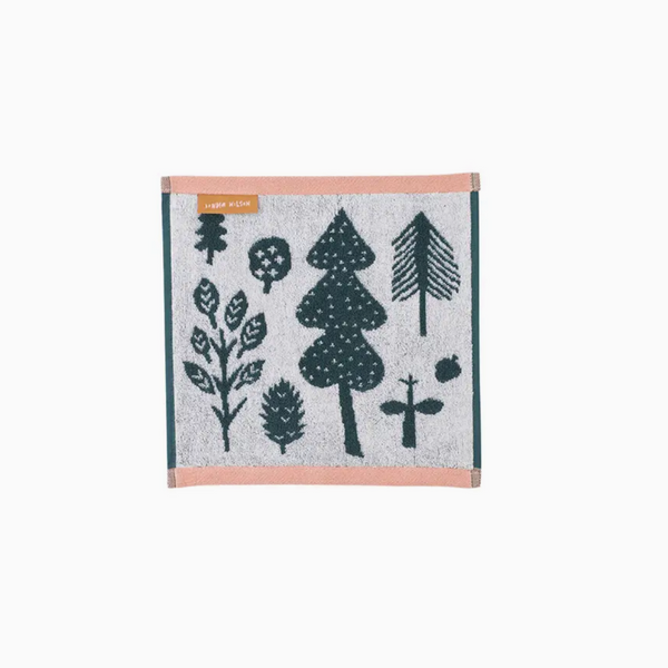 Forest Face Towel ( Wash Cloth) -Donna Wilson