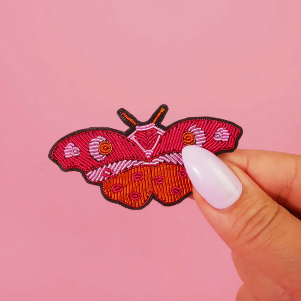 Love Butterfly Brooch - Handmade