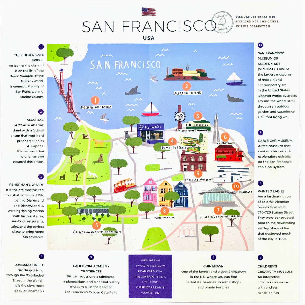 San Francisco Activity Book