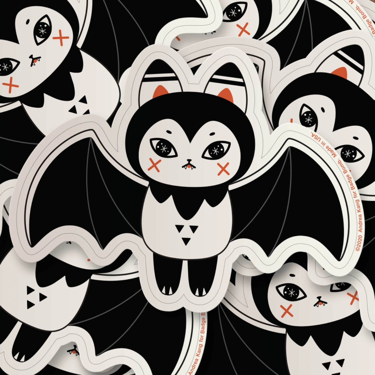 Bat Bat Sticker