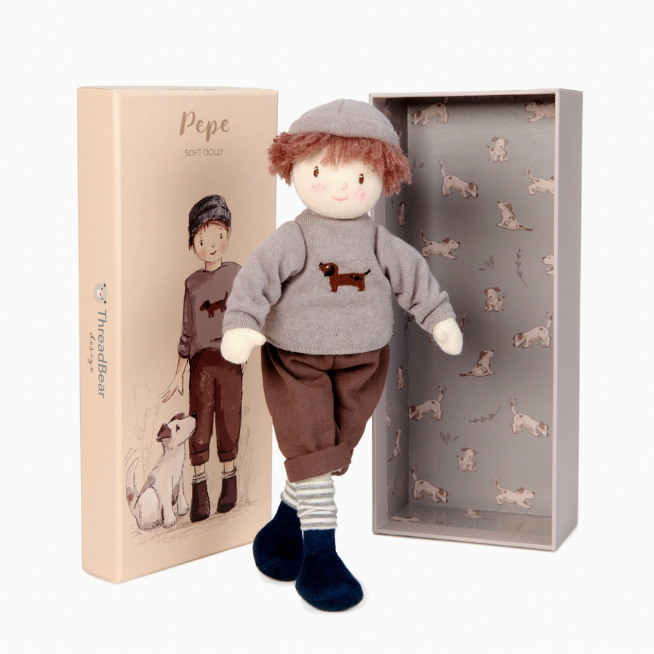 Pepe Rag Doll in A Gift Box