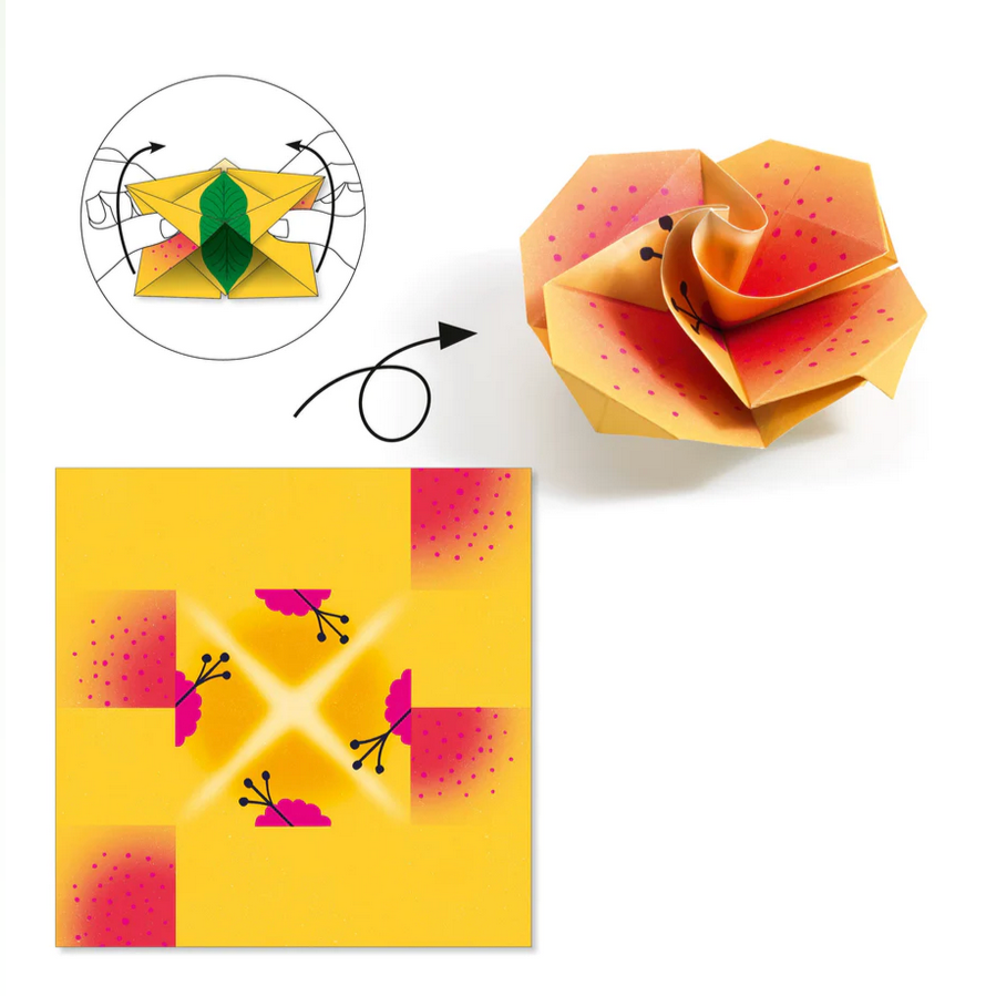 Tropics Origami Paper Craft Kit