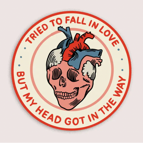 Tried To Fall in Love Vinyl Sticker