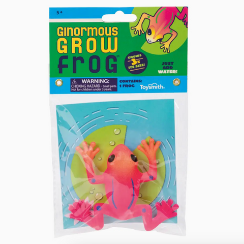 Ginormous Grow Frog -5yrs+