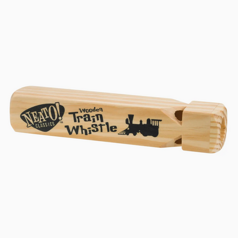 Classic Wooden Train Whistle