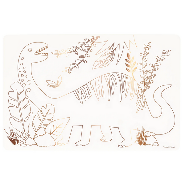 Dinosaurs Colouring Placemats -pk8