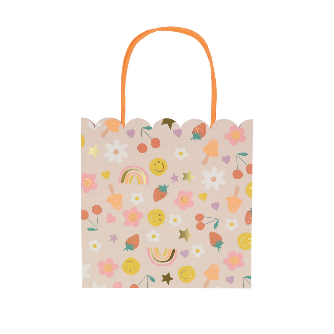 Happy Face Icons Party Bags (pk8)