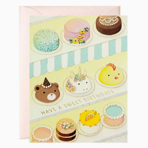 Pastry Shop Birthday Card-birthday