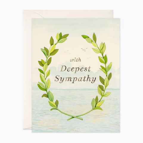 With Deepest Sympathy Card -empathy