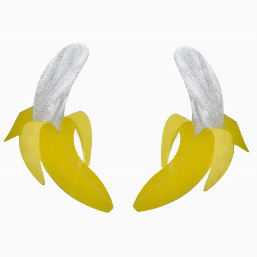 Xl Banana Earrings