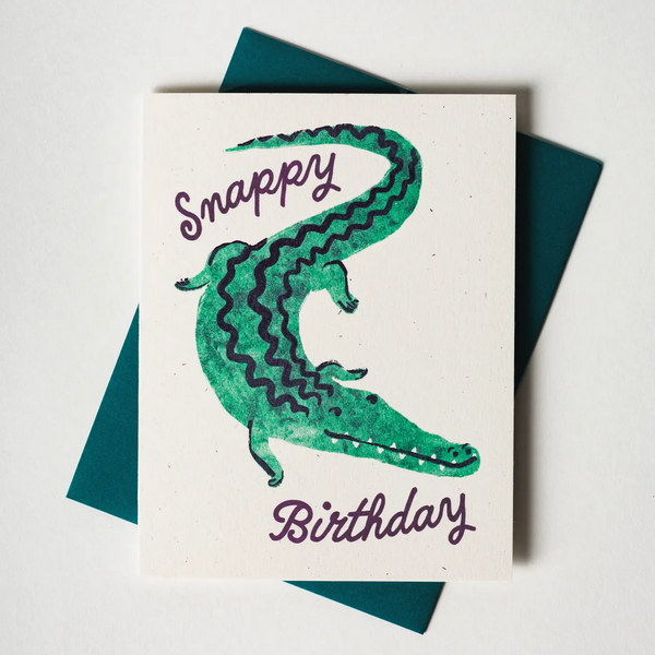 Snappy Birthday Crocodile -birthday