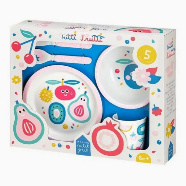 5-piece Gift Box -tootti frutti pink 6m+
