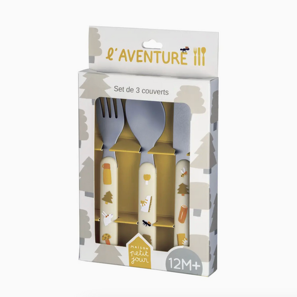 Cutlery Set -adventure 12m+
