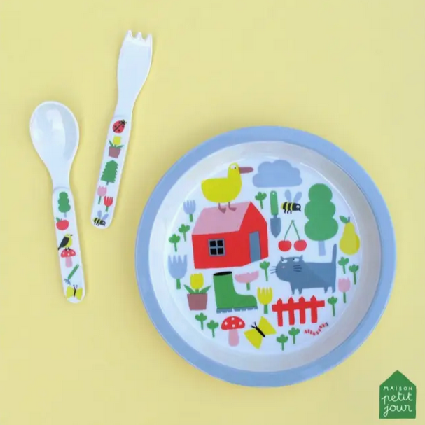 2-piece Cutlery Set -countryside