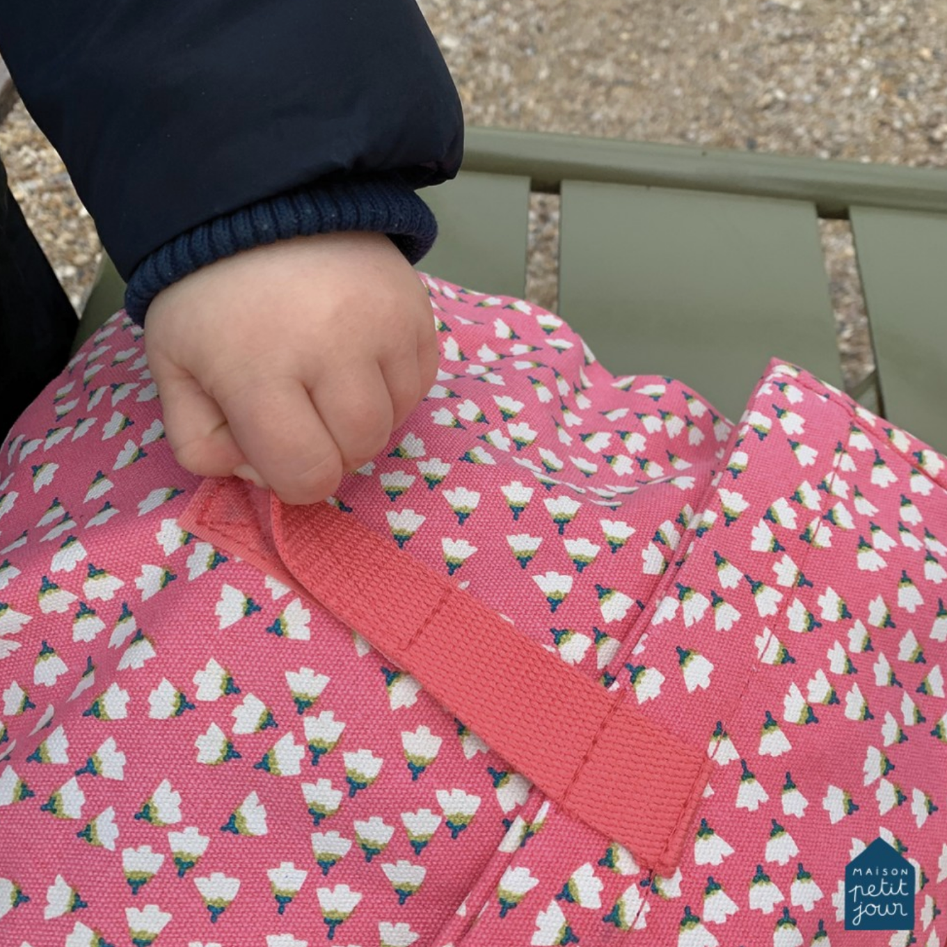 Backpack Mini-Messenger -flowers