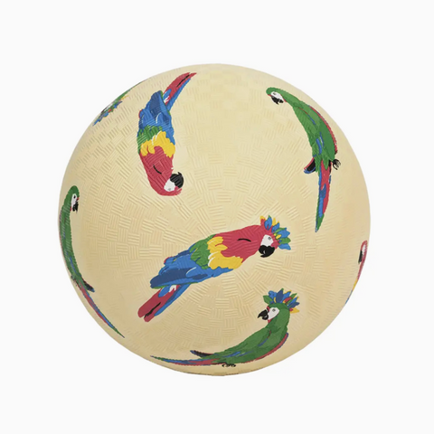 Large Playground Ball -parrots