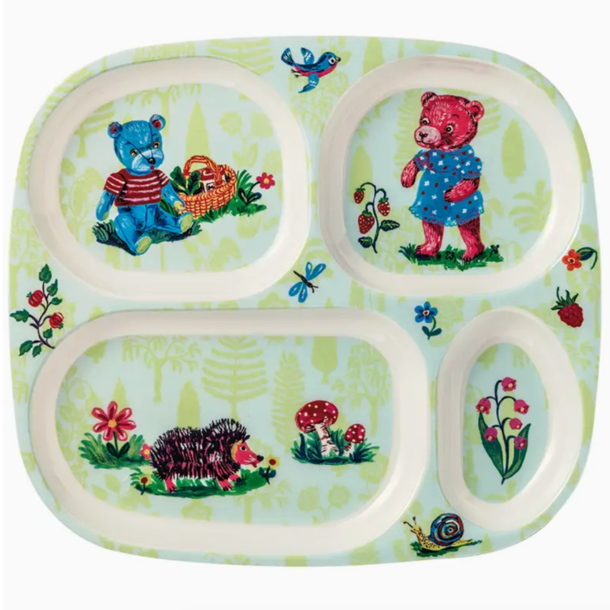 4-Compartment Serving Tray -Nathalie Lété