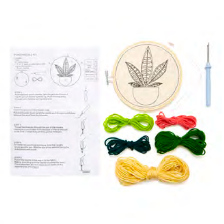 Plant Punch Needle Kit