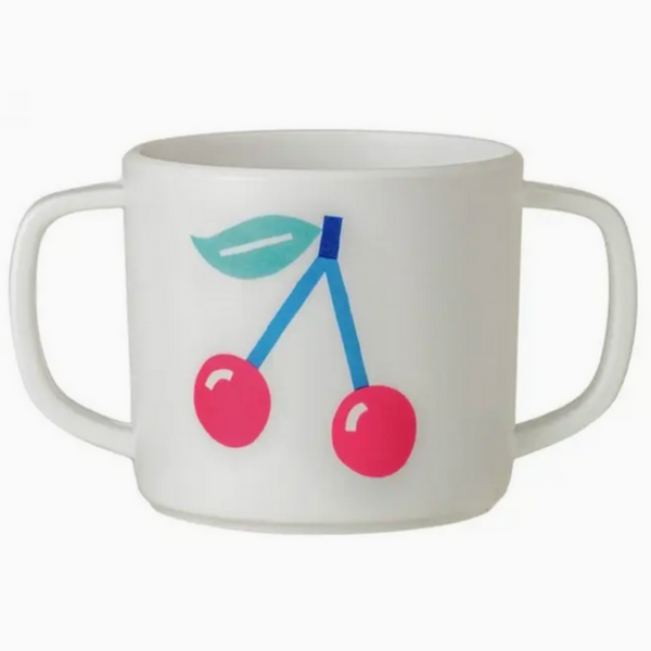 Double-Handled Cup with Anti-Slip Base -Tutti Frutti 6m+