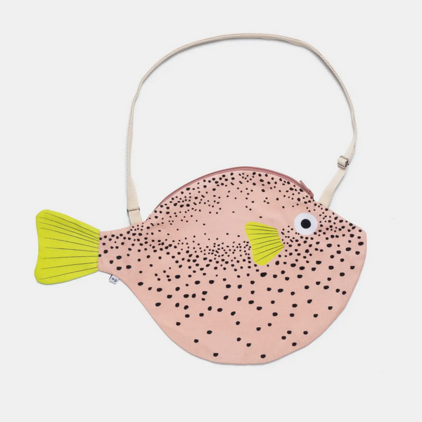 Pink Pufferfish Bag - big