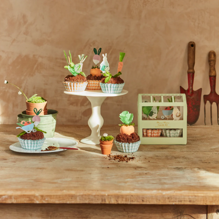 Bunny Greenhouse Cupcake Kit