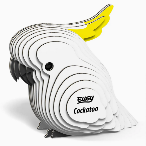 Eugy Cockatoo 3-D model kit (6-14yrs)