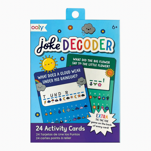 Joke Decoder Activity Cards 6yrs+