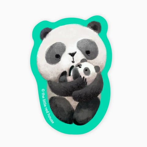 Baby Panda Vinyl Sticker