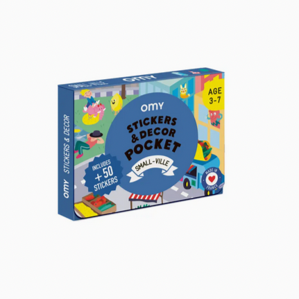 Sticker Decor Pocket - Small Ville