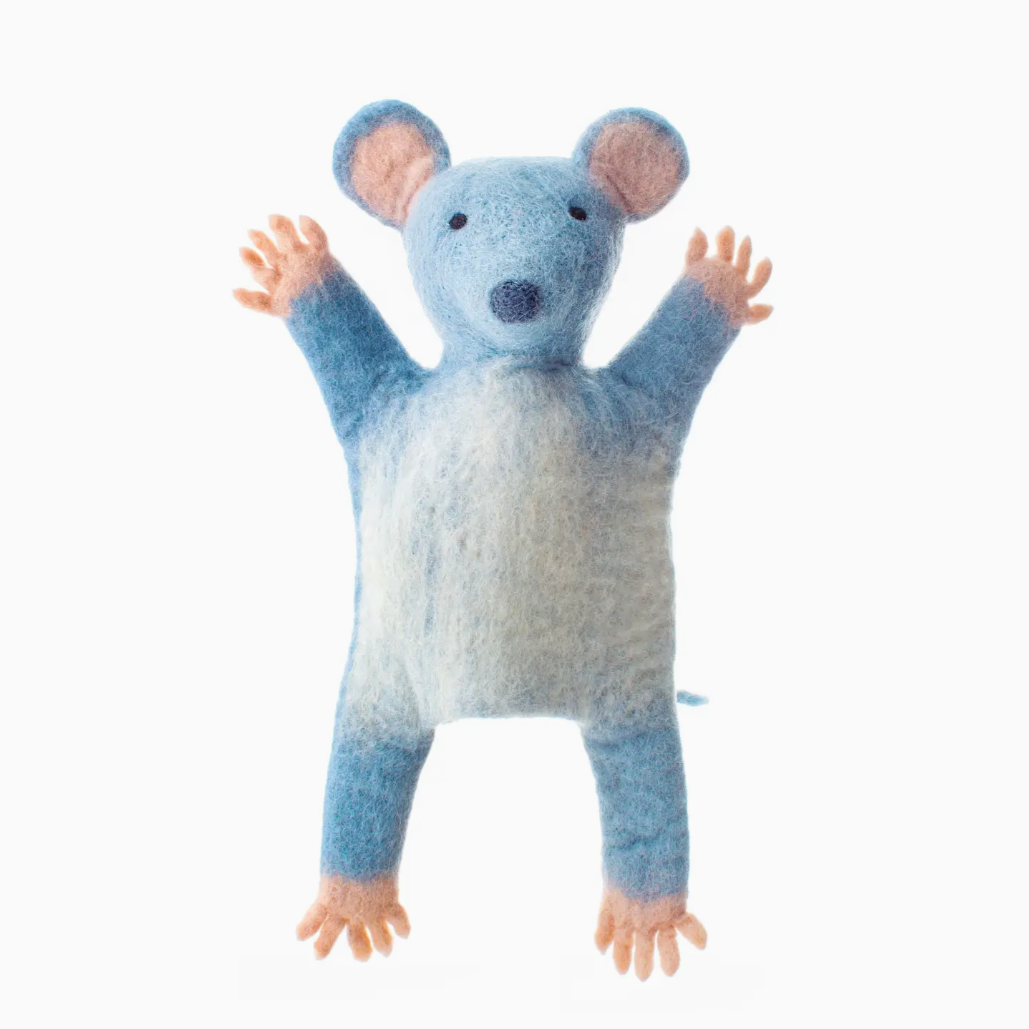 Organic Molly Mouse Hand Puppet