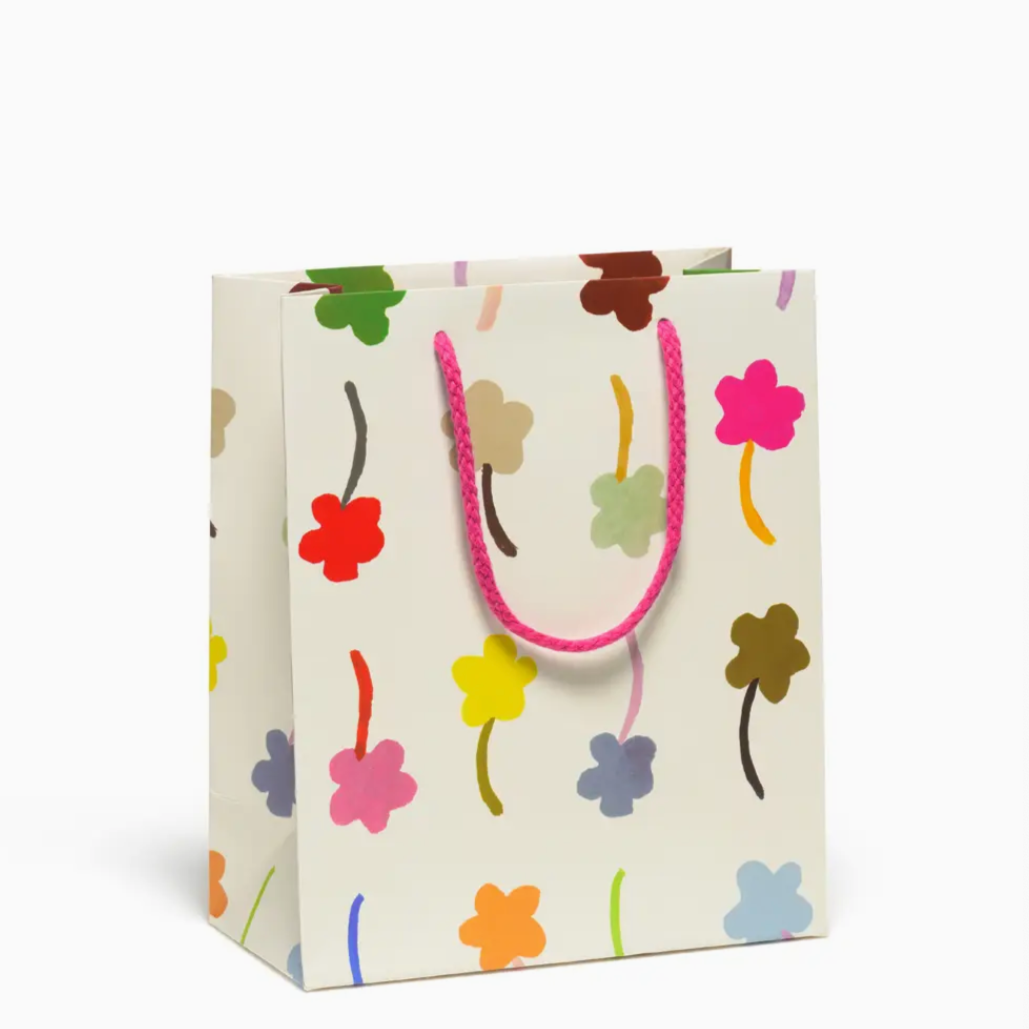 Flipping Flowers Gift Bag -medium